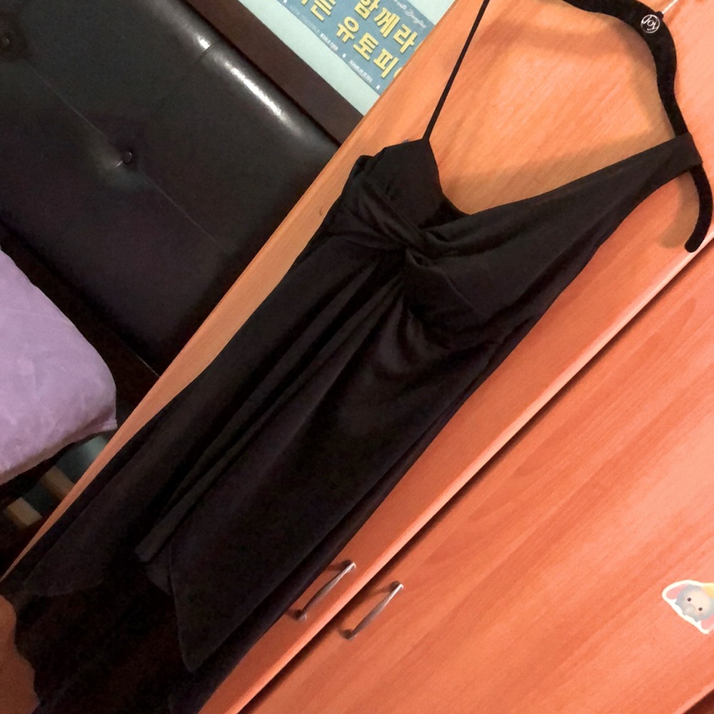 Black High Low Dress